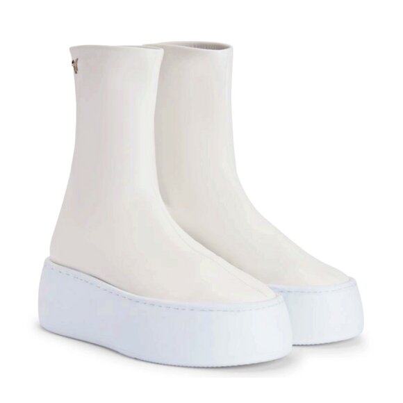 Giuseppe Zanotti Alma Women's Leather Platform Sneakers Size 39 (MSRP $695) - Picture 1 of 12